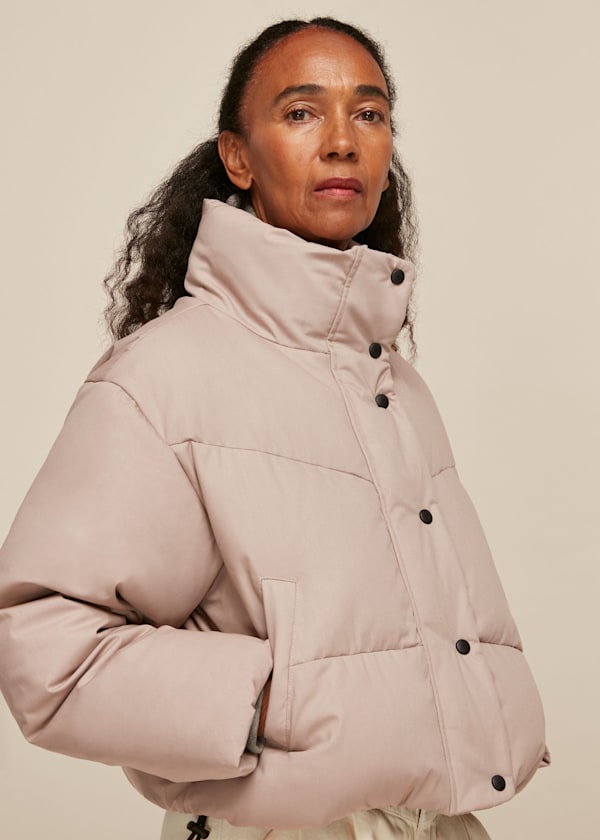 Stone Short Puffer Coat