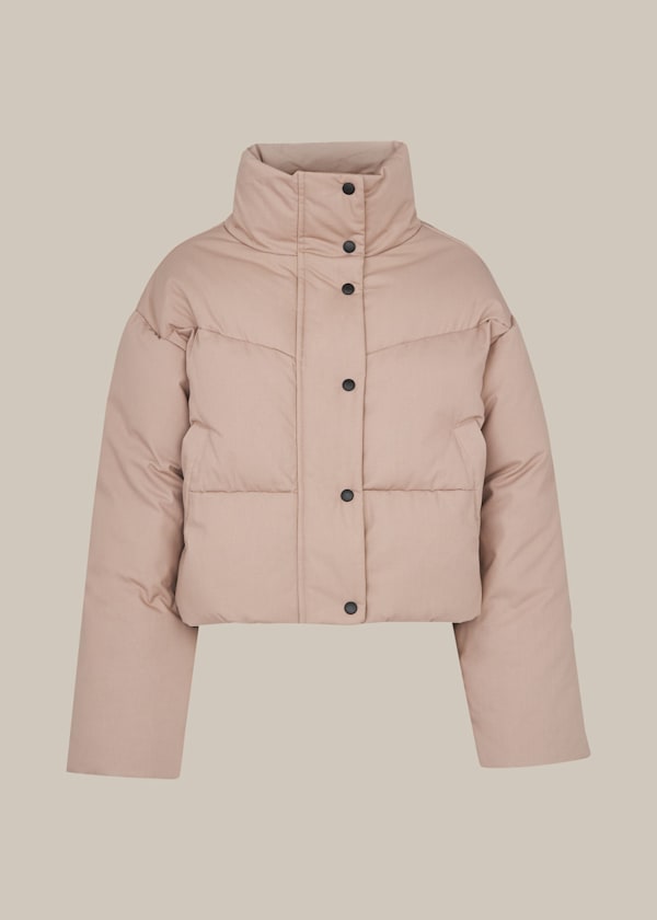 Stone Short Puffer Coat