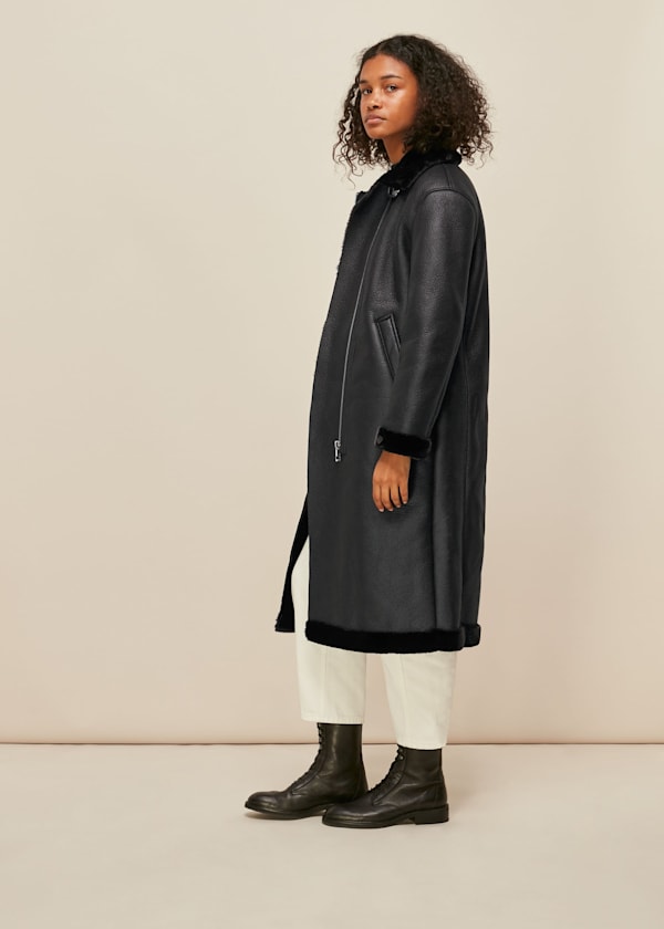 Black Ultimate Longline Biker