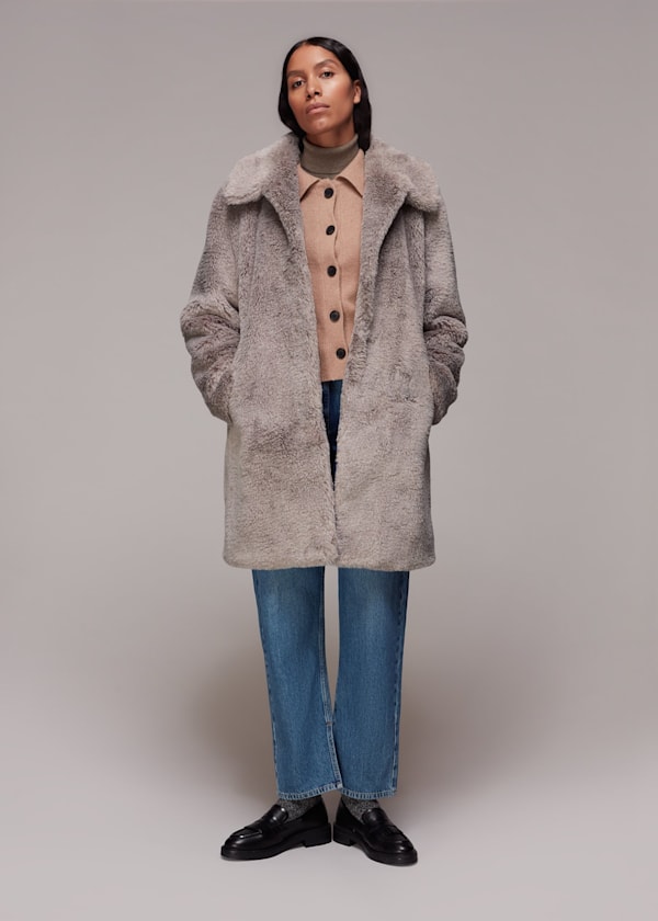 Imogen Faux Fur Coat