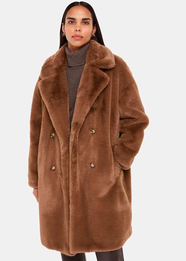 Whistles faux fur lined agnes online