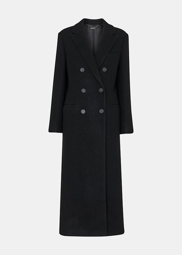 Black Lori Longline Coat