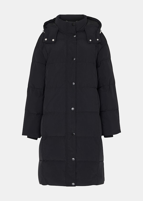 Black Una Puffa Coat