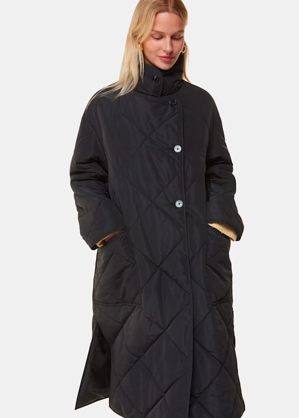 Alice Longline Quilted Coat