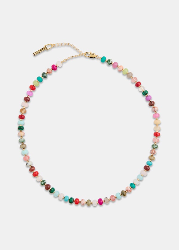 Multicolour Mixed Bead Necklace