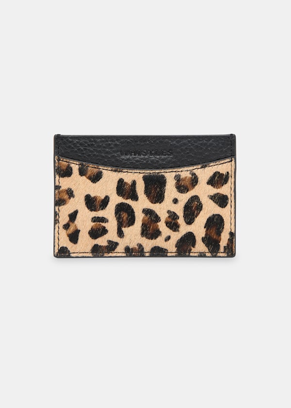 Leopard Card Holder
