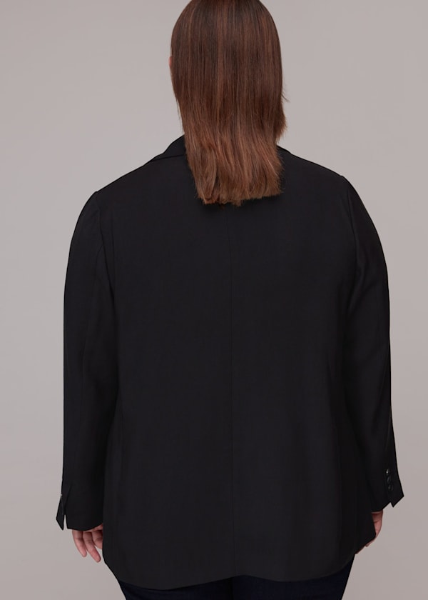 Black Cerys Relaxed Blazer