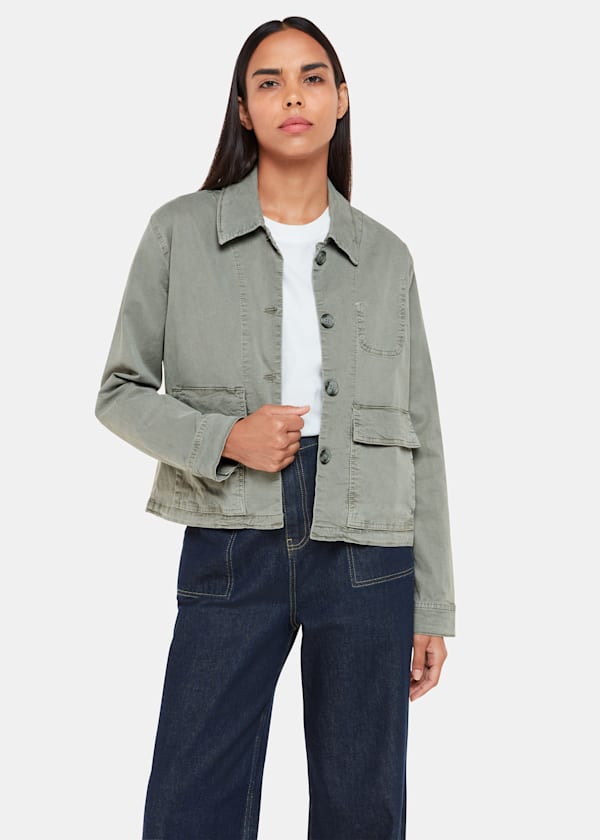 Khaki Marie Casual Jacket