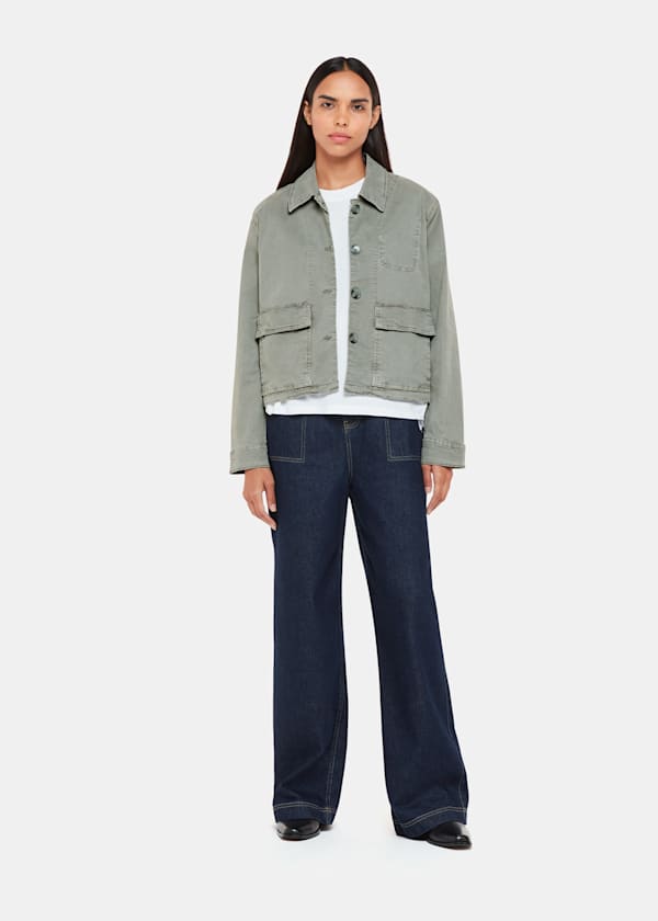 Khaki Marie Casual Jacket