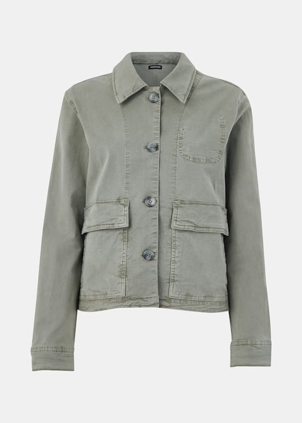 Khaki Marie Casual Jacket