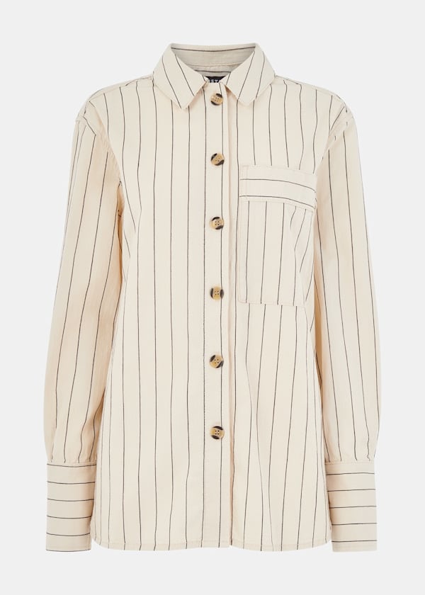 Multicolour Kwammie Striped Overshirt