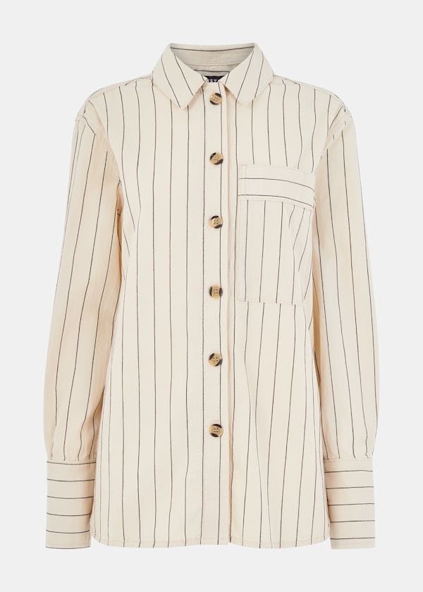 Kwammie Striped Overshirt