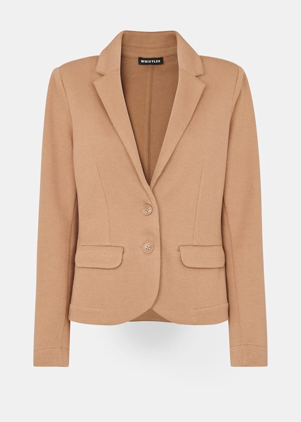 Neutral Slim Jersey Jacket