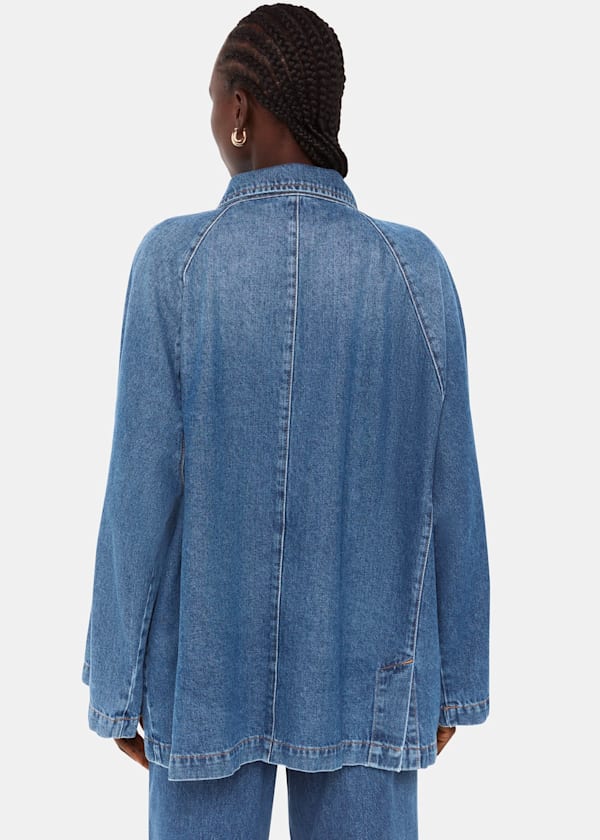 Flare Sleeve Denim Jacket
