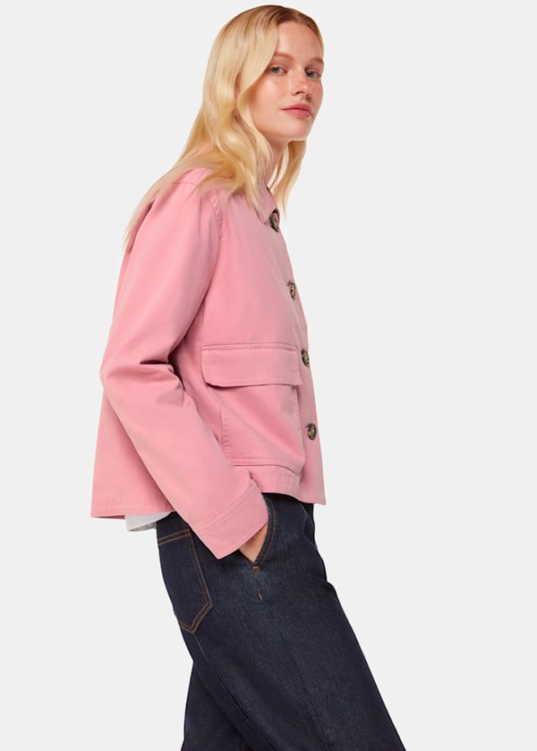 Dusty Pink Marie Casual Jacket
