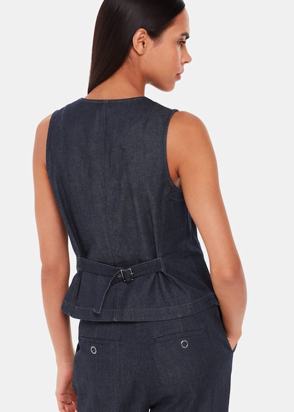 Joanna Denim Waistcoat