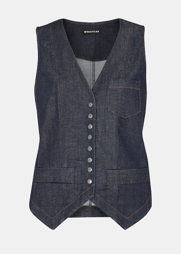 Joanna Denim Waistcoat