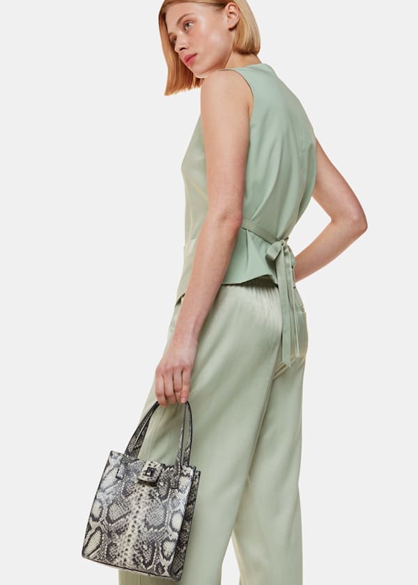 Sage Green Rita Luxe Waistcoat