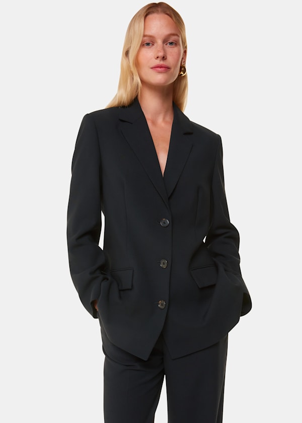 Amelie Wool Blend Blazer