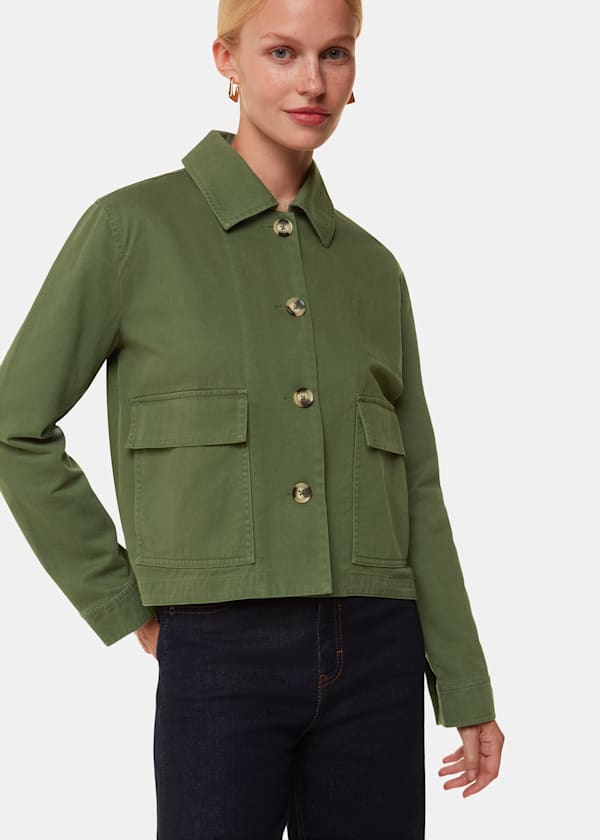 Whistles utility casual jacket store