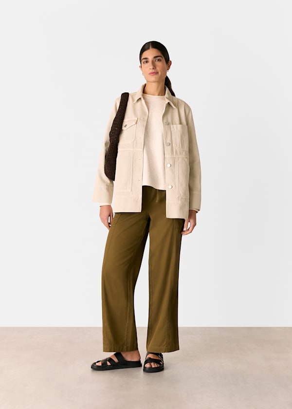 Neutral Jo Utility Jacket