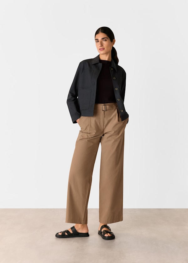 Washed Black Mia Pocket Detail Jacket