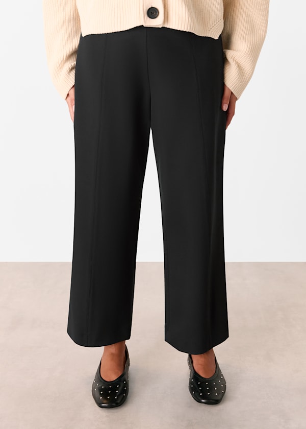 Black Camilla Wide Leg Pants