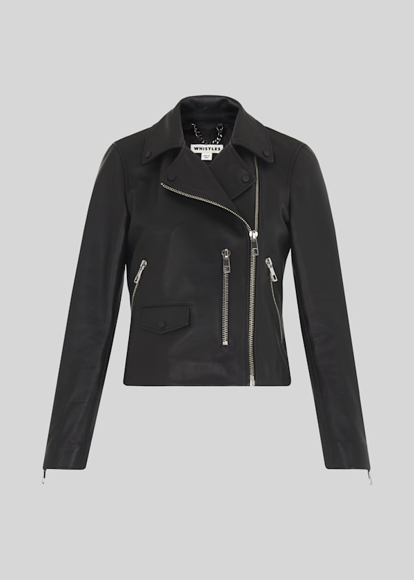 Agnes Leather Biker