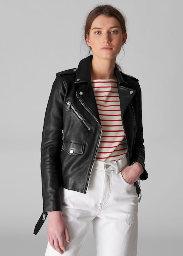 Black Belted Agnes Biker