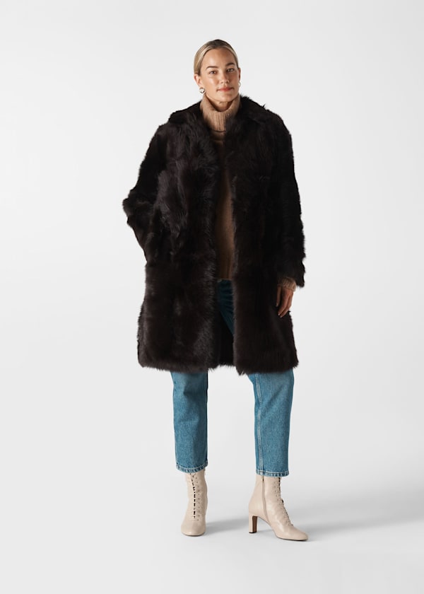 Sienna Sheepskin Coat