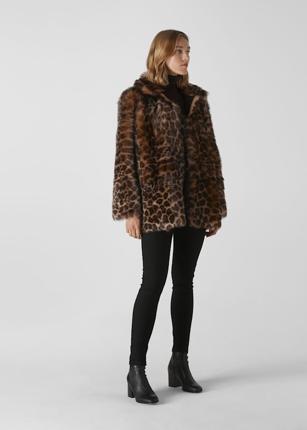 Animal Alba Shearling Coat