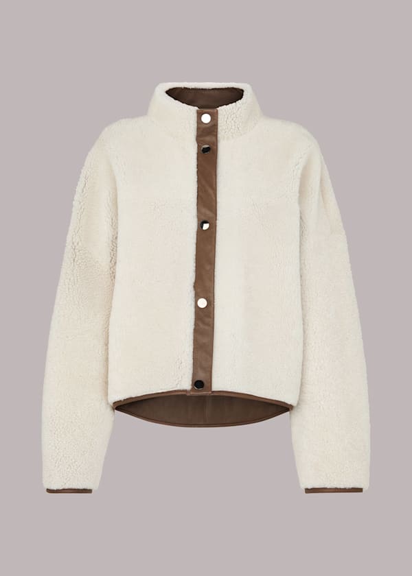 Brown Zoe Reversible Coat