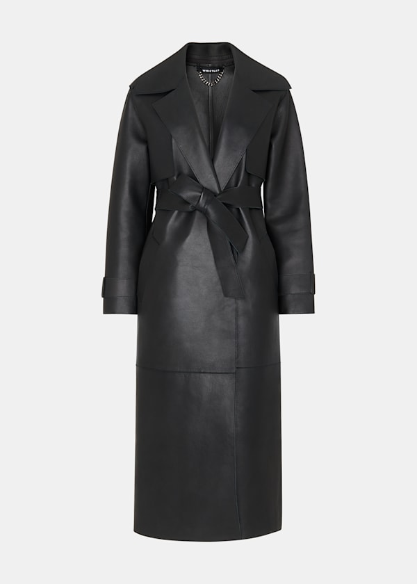 Faye Clean Bonded Trench Coat