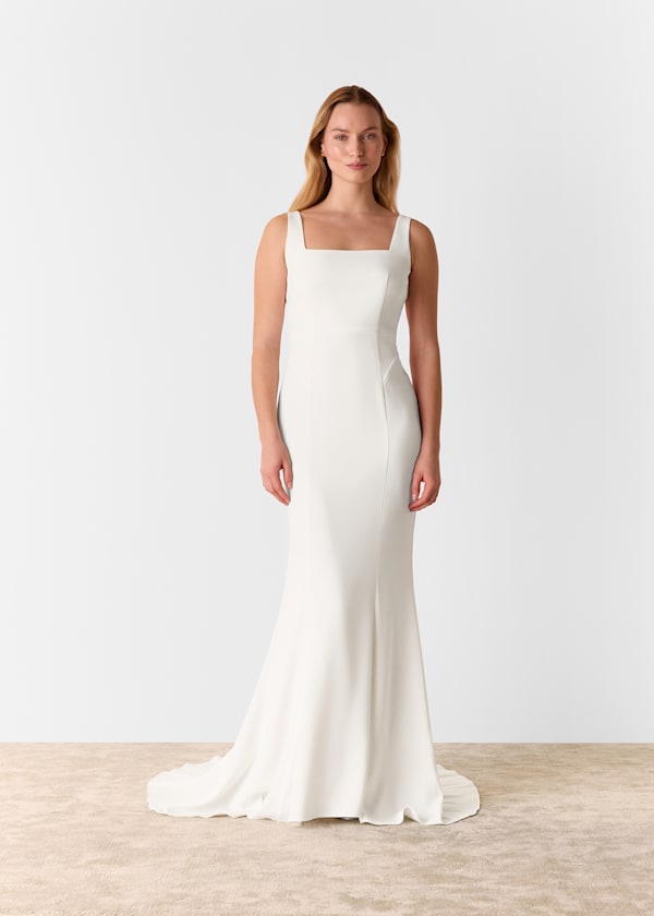 Mia Square Neck Wedding Dress