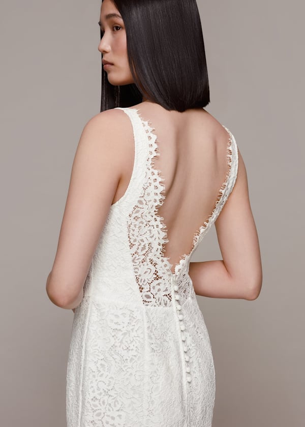 Ivory Mia Lace Wedding Dress