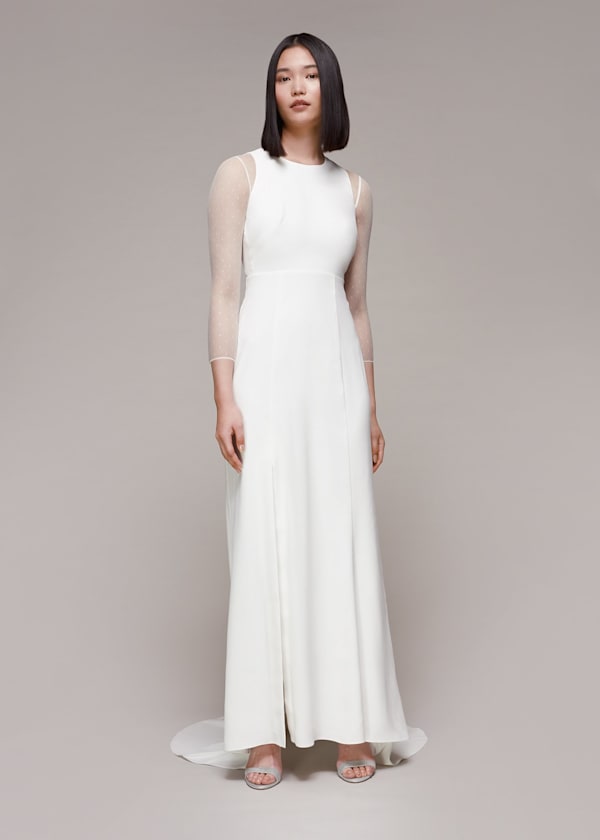 Ivory Cecilia Dobby Wedding Dress