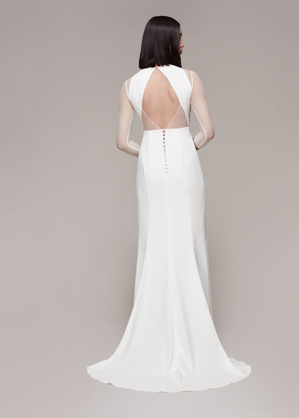 Ivory Cecilia Dobby Wedding Dress