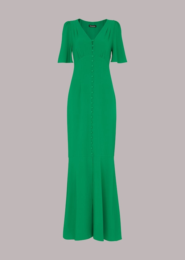 Green Molly Maxi Dress