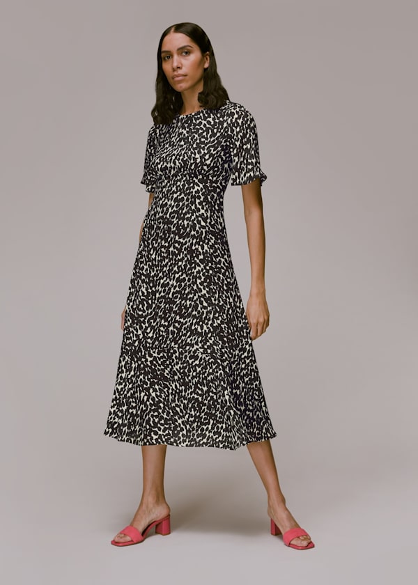 Black Sahara Cat Alana Dress