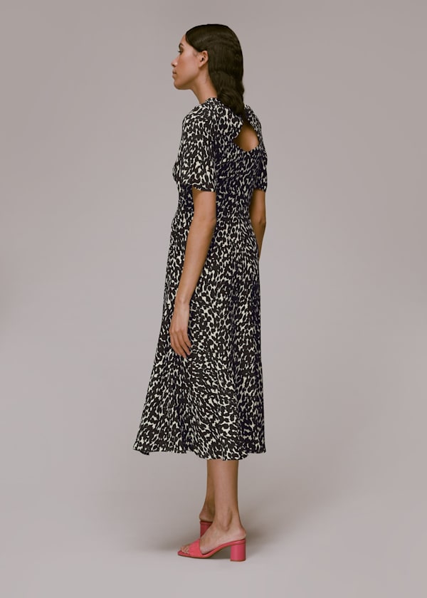 Black Sahara Cat Alana Dress