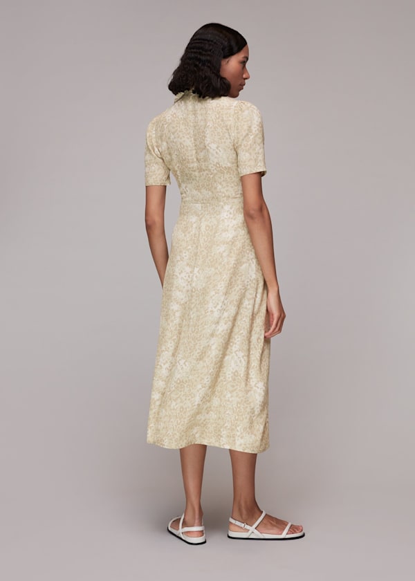 Multicolour Rowan Hyena Spot Midi Dress