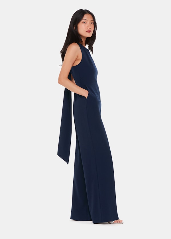 Tie Back Maxi Jumpsuit