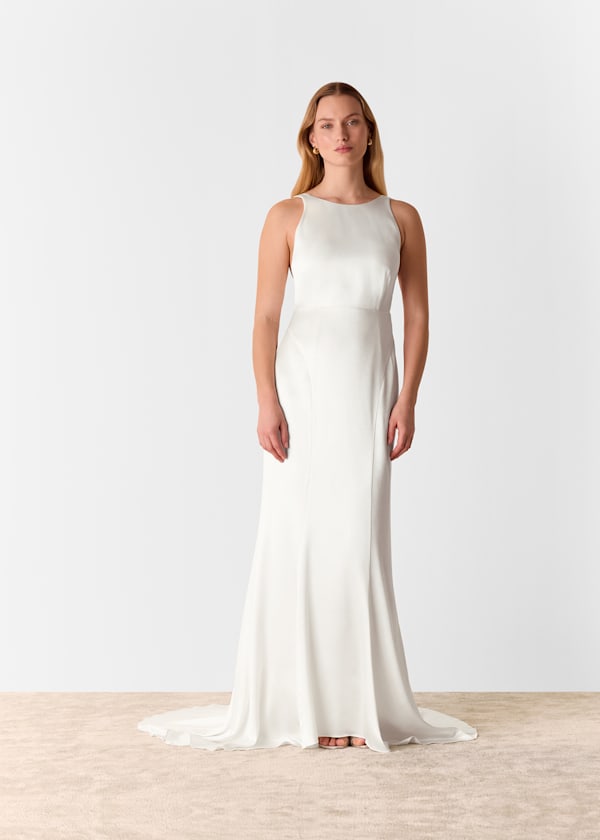 Lina Satin Wedding Dress