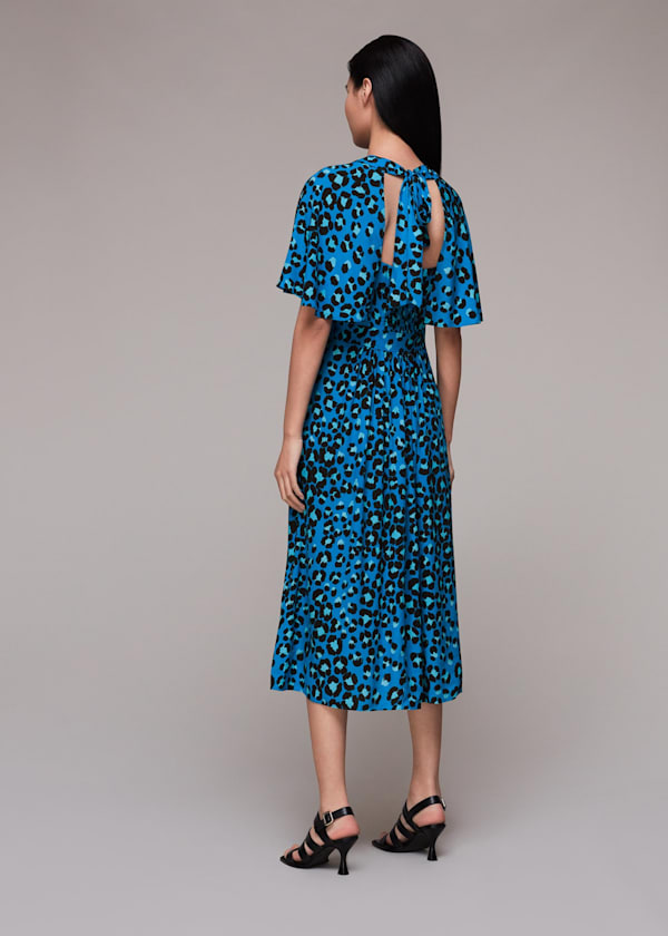 Painted Leopard Amelia Dress
