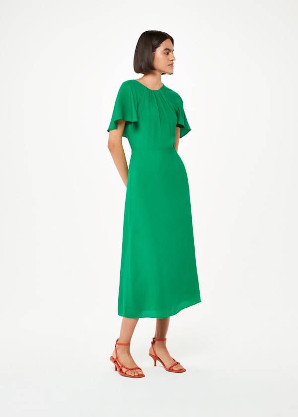 Annabelle Cape Sleeve Dress