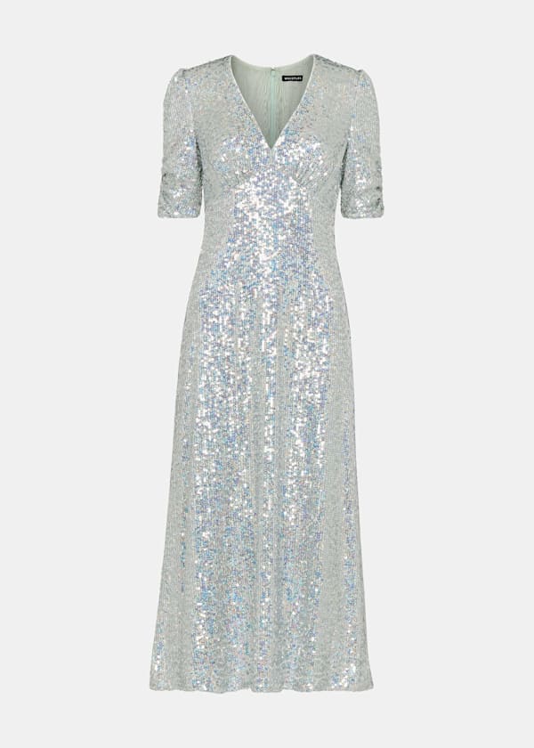 Sequin Midi Dress