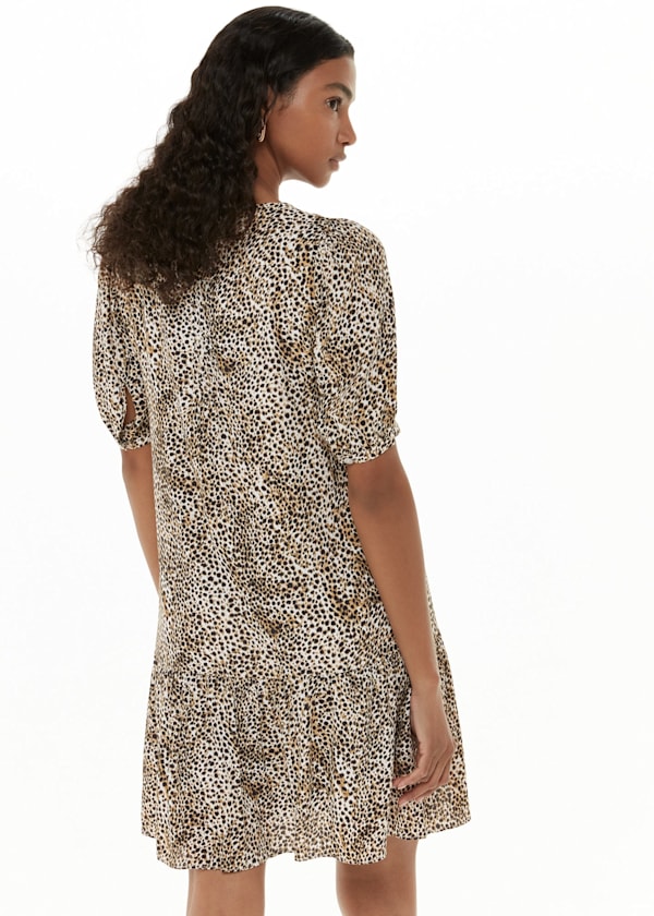 Multicolour Ink Spot Dress