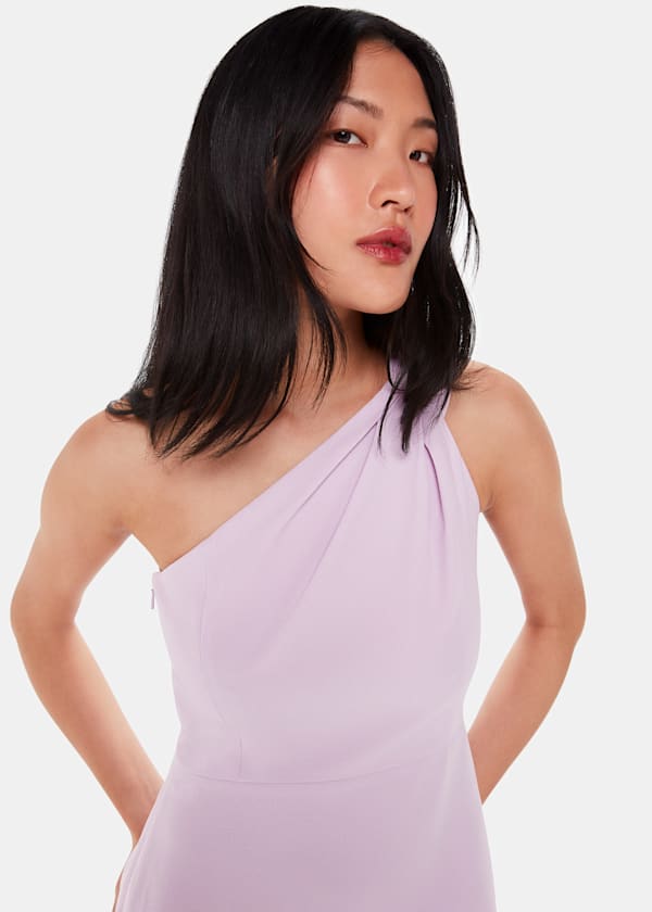 Lilac Bethan One Shoulder Maxi Dress
