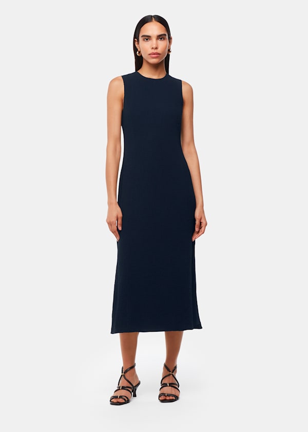 Erin Texture Midi Dress