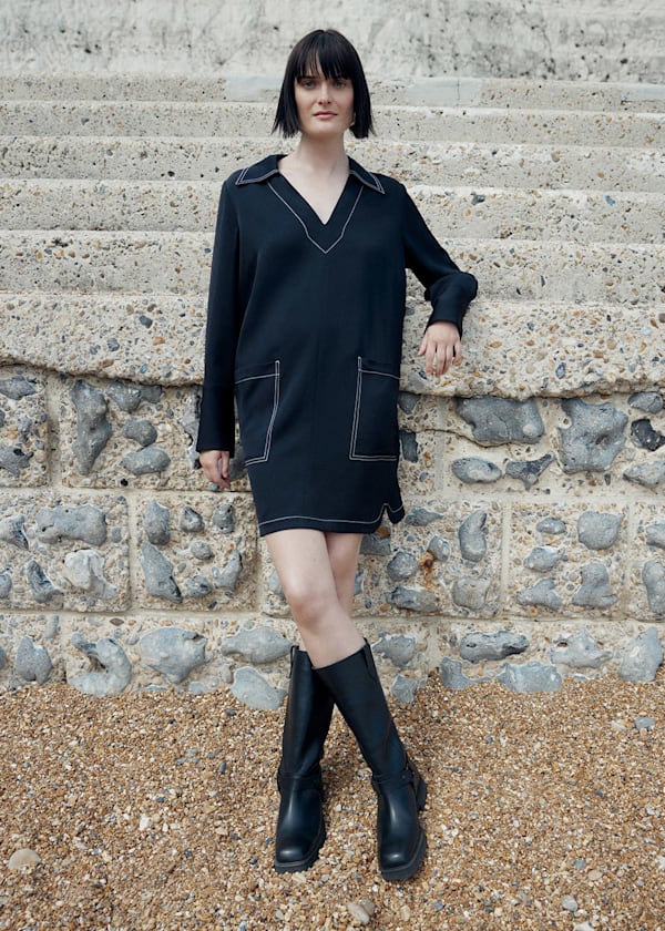 Shirtdress for work hot sale